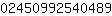0***9