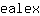 e***x