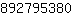 8***0
