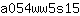 a***5