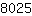 8***5