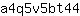 a***4