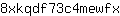 8***x