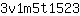 3***3