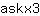 a***3