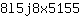 8***5