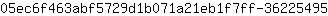 0***5