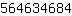5***4