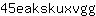 4***g