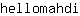 h***i