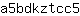 a***5