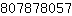 8***7