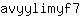 a***7