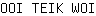 O***I