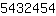 5***4