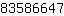 8***7