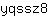 y***8