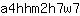 a***7